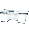 CE and ISO approved checkout counte/cash counter/shop cash counter